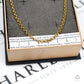 Pre-Owned 9ct Gold Belcher Chain Necklace 34 Inch