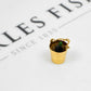 Pre-Owned 9ct Gold Champagne Bottle & Bucket Charm