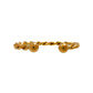 Pre-Owned 9ct Gold Twist Torque Bangle