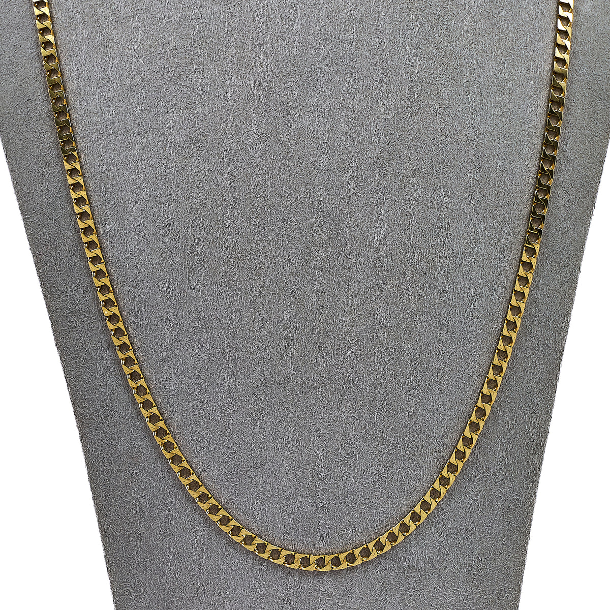 Pre-Owned 9ct Gold Curb Chain Necklace