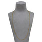 Pre-Owned 18ct Gold Box Link Chain Necklace 23 Inch