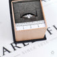 Pre-Owned 9ct White Gold Heart CZ Dress Ring Size O