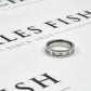 Pre-Owned 18ct White Gold 5 Diamond Band Ring Size L.5