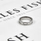 Pre-Owned 18ct White Gold 5 Diamond Band Ring Size L.5