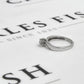 Pre-Owned 9ct White Gold Diamond Ring & Diamond Shoulders