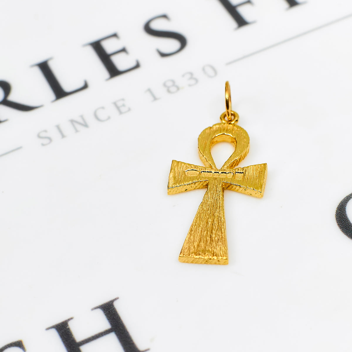 Pre-Owned 9ct Gold Ankh Pendant