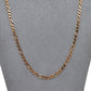 Pre-Owned 9ct Gold Figaro Chain Necklace 20 Inch
