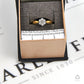 Pre-Owned 18ct Gold Diamond Cluster Ring Size N