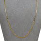 Pre-Owned 9ct Gold Curb Chain Necklace 20 Inch