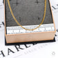 Pre-Owned 9ct Gold Curb Chain Necklace 20 Inch