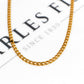 Pre-Owned 9ct Gold Curb Chain Necklace 24 Inch