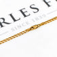 Pre-Owned 9ct Gold Curb Chain Necklace 24 Inch