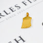Pre-Owned 18ct Gold Jesus Head Pendant & Diamond Eyes