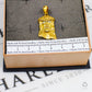 Pre-Owned 18ct Gold Jesus Head Pendant & Diamond Eyes