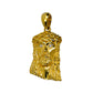 Pre-Owned 18ct Gold Jesus Head Pendant & Diamond Eyes