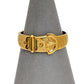 Pre-Owned 9ct Gold Buckle Ring Size M.5