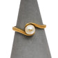 Pre-Owned 9ct Gold Cultured Pearl Ring Size J