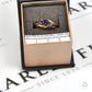 Pre-Owned 9ct Gold 5 Amethyst Dress Ring Size K