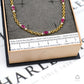 Pre-Owned 9ct Gold Glass Filled Ruby & Diamond Bracelet