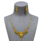 Pre-Owned 22ct Gold Collar Front & Earrings SET