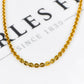 Pre-Owned 18ct Gold Oval Link Chain Necklace 24 Inch