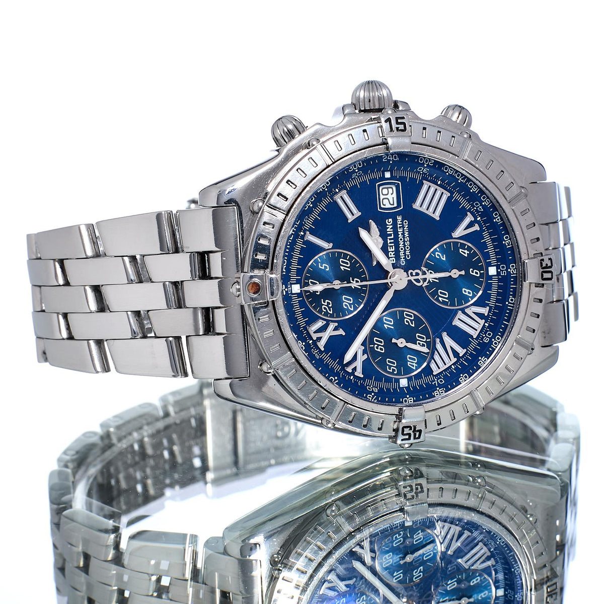 Pre-Owned Brietling Crosswind Chronograph A13355
