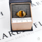 Pre-Owned 9ct Gold Tigers Eye Signet Ring Size Q.5