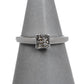 Pre-Owned 18ct White Gold 4 Princess Cut Diamond Ring