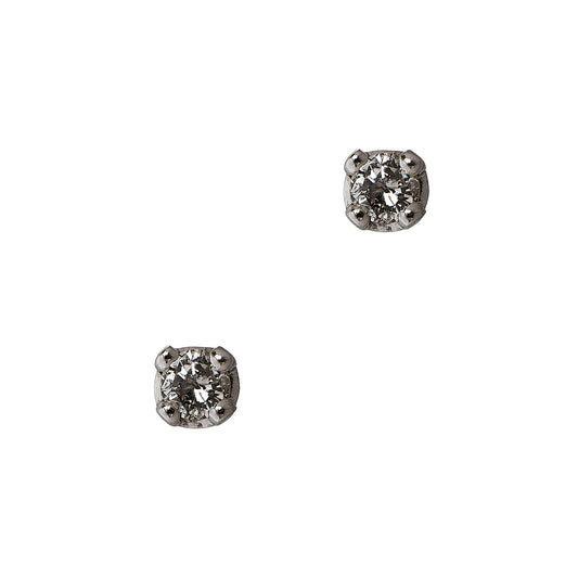 Pre-Owned 18ct Gold Diamond Stud Earrings