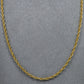 Pre-Owned 9ct Gold Prince Of Wales Necklace 20 Inch