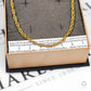 Pre-Owned 9ct Gold Prince Of Wales Necklace 20 Inch