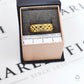 Pre-Owned 9ct Gold Mens Openwork Twist Band Ring Size X