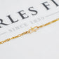 Pre-Owned 18ct Gold Figaro Chain Necklace 23 Inch