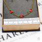 Pre-Owned 14ct Gold 3 Enamel Ladybird Bracelet 6 Inch