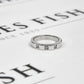 Pre-Owned 18ct White Gold Princess Cut Diamond Band Ring