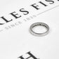 Pre-Owned 18ct White Gold Princess Cut Diamond Band Ring