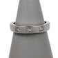 Pre-Owned 18ct White Gold Princess Cut Diamond Band Ring