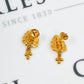 Pre-Owned 22ct Gold Tassel Stud Earrings