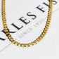 Pre-Owned 9ct Gold Curb Chain Necklace 22 Inch