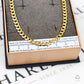 Pre-Owned 9ct Gold Curb Chain Necklace 22 Inch