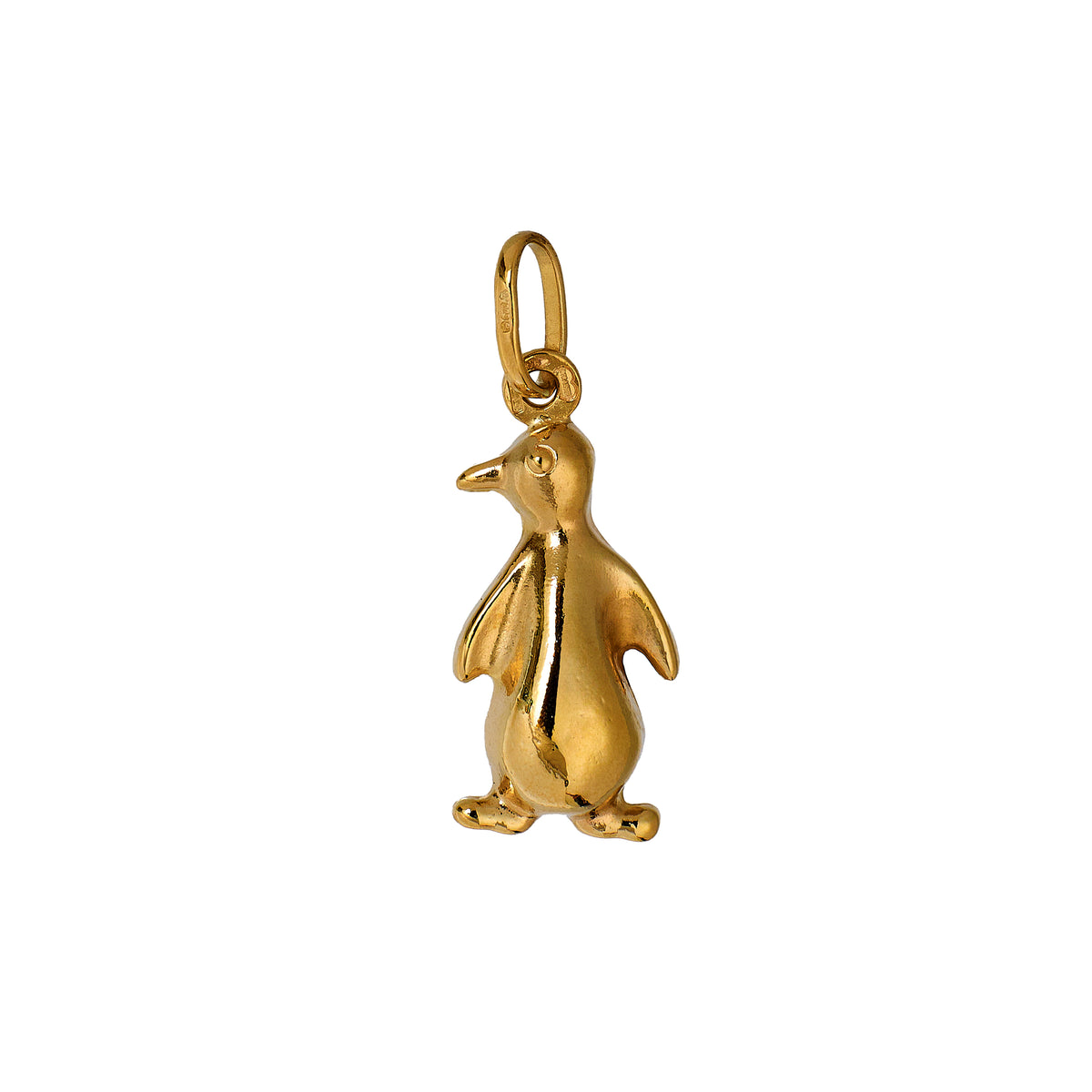 Pre-Owned 9ct Gold Penguin Pendant