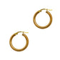 Pre-Owned 9ct Gold Creole Hoop Earrings