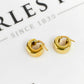Pre-Owned 9ct Gold Creole Hoop Earrings PETITE