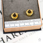 Pre-Owned 9ct Gold Creole Hoop Earrings PETITE