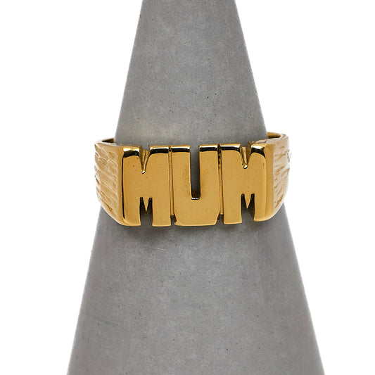 Pre-Owned 9ct Gold MUM Cherish Ring Size K