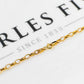 Pre-Owned 9ct Gold Belcher Chain Necklace 24 Inch
