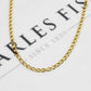 Pre-Owned 9ct Gold Curb Chain Necklace 18 Inch