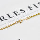 Pre-Owned 9ct Gold Curb Chain Necklace 18 Inch