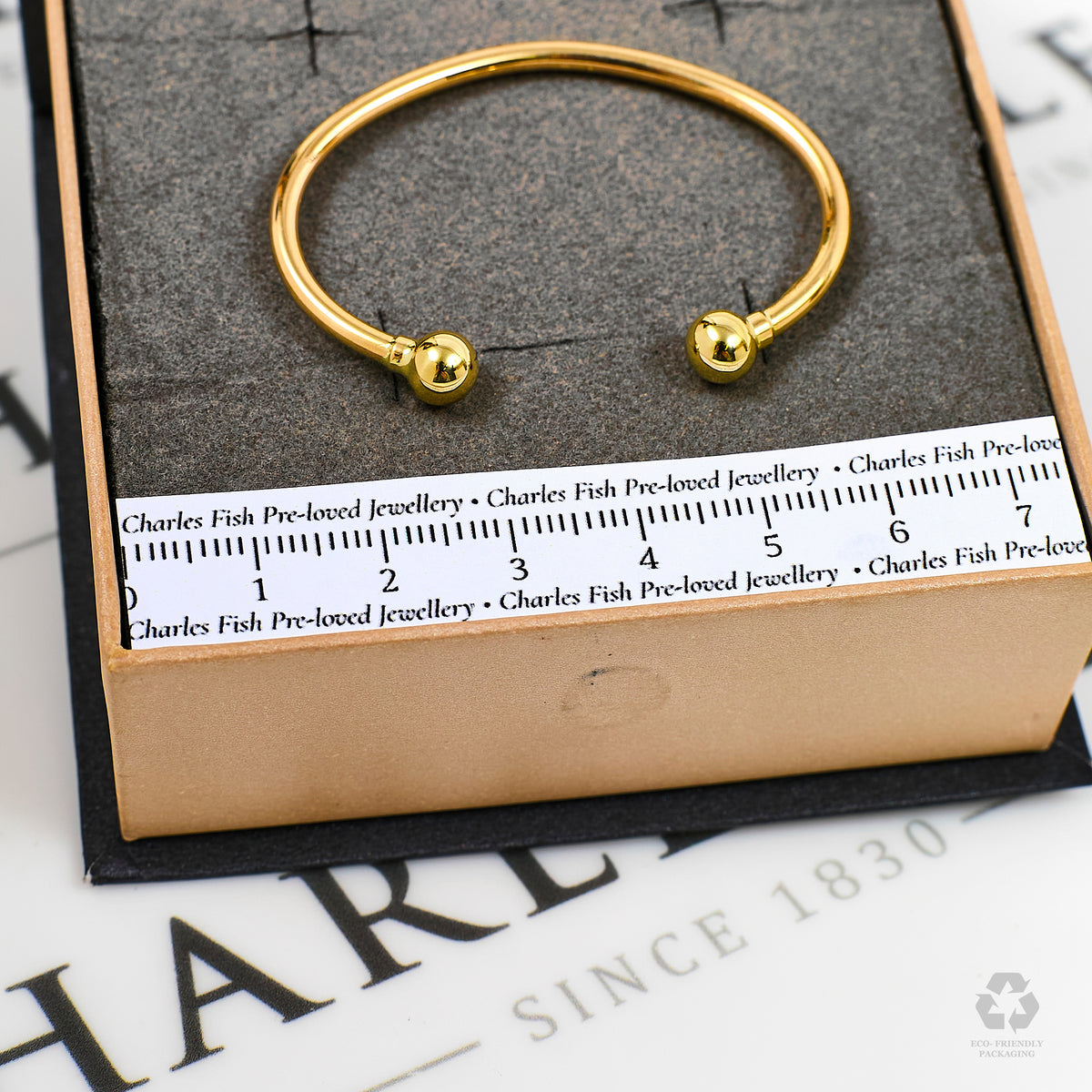 Pre-Owned 9ct Gold Childs Torque Bangle