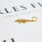 Pre-Owned 9ct Gold Crocodile Charm